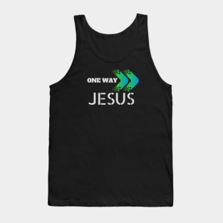 Jesus Revolution One Way Jesus Tank Top